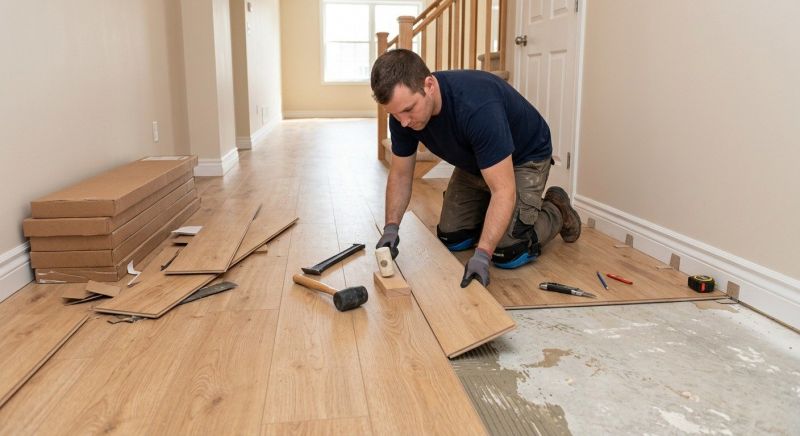 Laminate Floor Replacement in Evergreen, CO