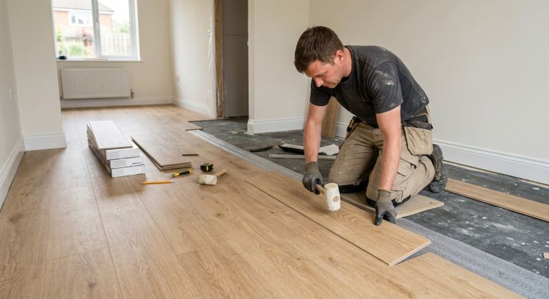 Linoleum Floor Installation in Conifer, CO