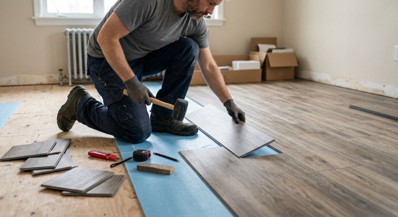Linoleum Floor Installation in Louisville, CO