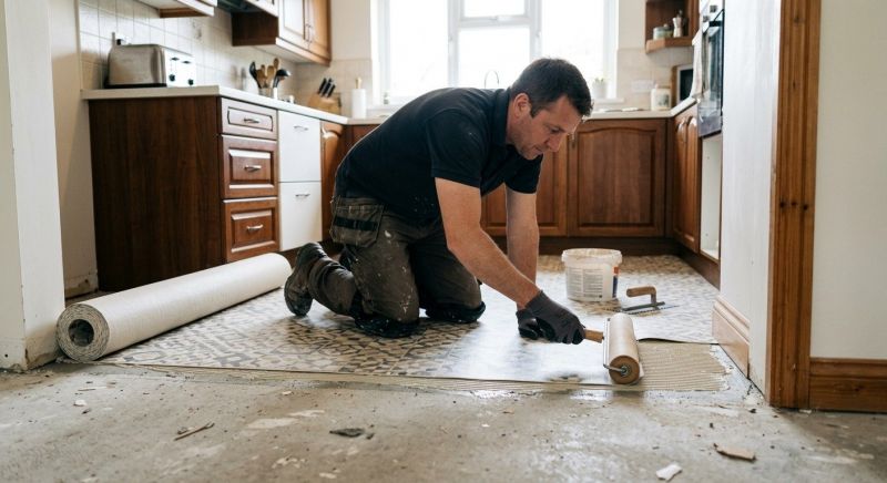 Linoleum Floor Installation in Louisville, CO