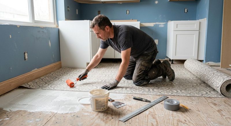 Sheet Flooring Installation in Bailey, CO