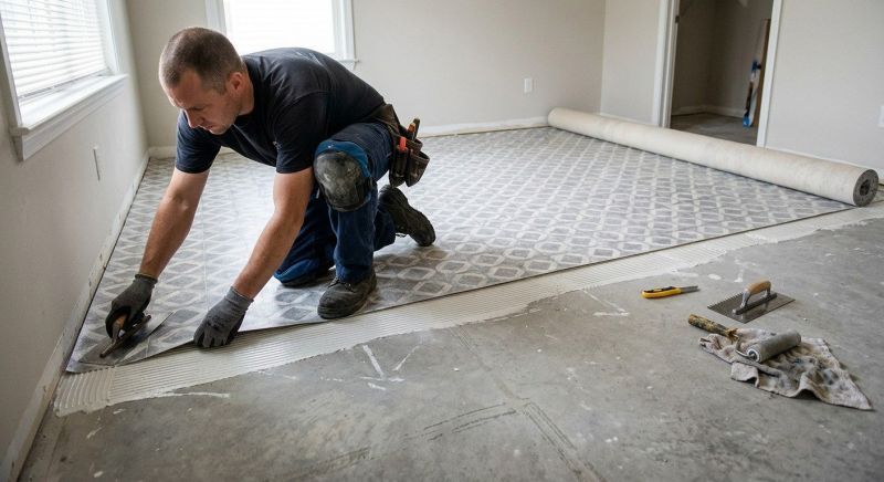 Sheet Vinyl Installation in Winter Park, CO